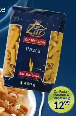 Super Save Zar Pasta Macaroni & Shapes offer