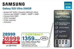 Incredible Connection Samsung Galaxy S25 Ultra 256GB offer