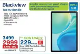 Incredible Connection Blackview Tab 90 Bundle offer