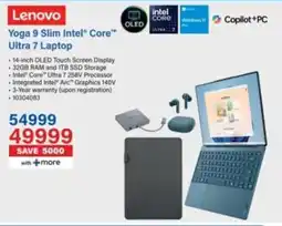 Incredible Connection Lenovo Yoga 9 Slim Intel Core Ultra 7 Laptop offer