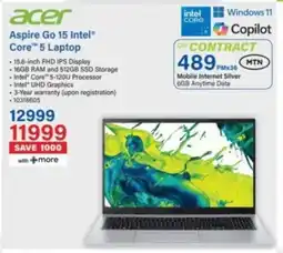 Incredible Connection Acer Aspire Go 15 Intel Core 5 Laptop offer