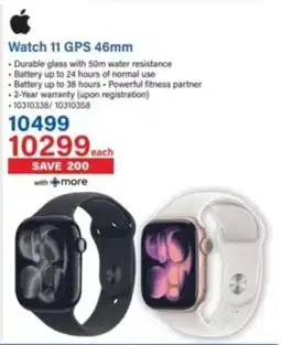 Incredible Connection Apple Watch 11 GPS 46mm offer