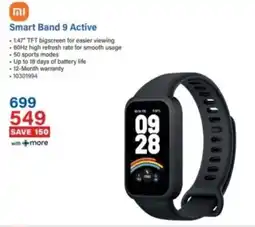Incredible Connection Xiaomi Smart Band 9 Active offer