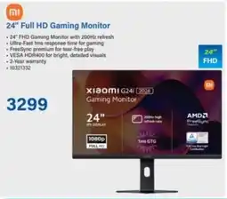 Incredible Connection Xiaomi 24" Full HD Gaming Monitor offer
