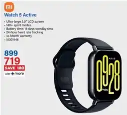 Incredible Connection Xiaomi Watch 5 Active offer