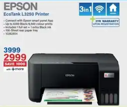 Incredible Connection Epson EcoTank L3250 Printer offer