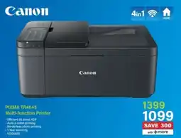 Incredible Connection Canon PIXMA TR4645 Multi-function Printer offer
