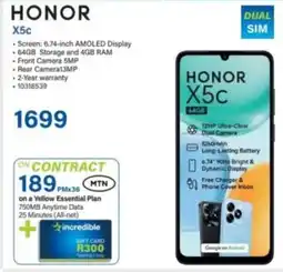 Incredible Connection Honor X5c offer