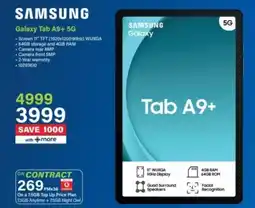 Incredible Connection Samsung Galaxy Tab A9+ 5G offer
