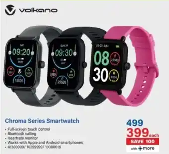Incredible Connection Volkano Chroma Series Smartwatch offer