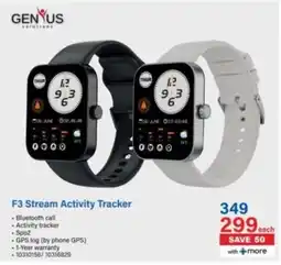 Incredible Connection Genius F3 Stream Activity Tracker offer