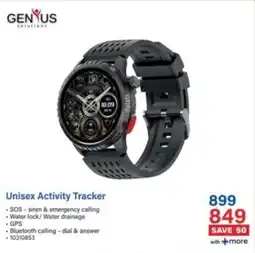 Incredible Connection Genius Unisex Activity Tracker offer
