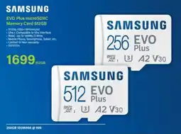 Incredible Connection Samsung Evo Plus microSDXC Memory Card 512GB offer