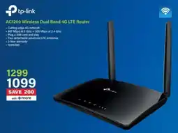 Incredible Connection Tp-link AC1200 Wireless Dual Band 4G LTE Router offer