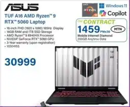 Incredible Connection Asus SUS TUF A16 AMD Ryzen 9 RTX 5060 Laptop offer
