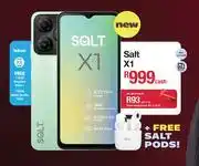 MRP Salt X1 Free Salt Pods offer