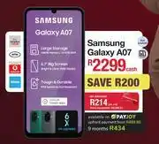 MRP Samsung Galaxy A07 offer