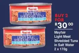 President Hyper Mayfair Light Meat Shredded Tuna in Salt Water offer