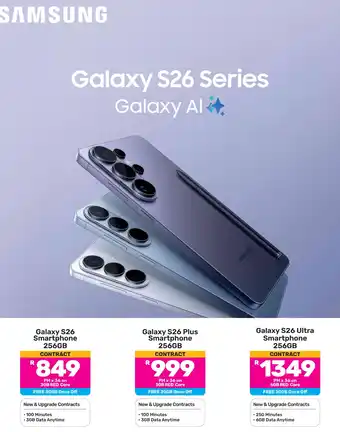 Game Samsung Galaxy S26 Smartphone 256GB offer