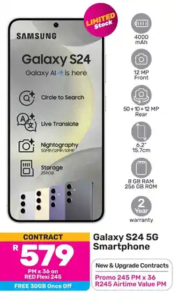 Game Samsung Galaxy S24 5G Smartphone offer