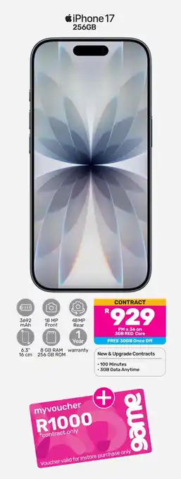 Game iPhone 17 256GB offer