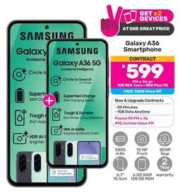 Game Samsung Galaxy A36 Smartphone offer