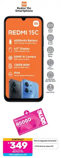 Game Redmi 15c Smartphone offer