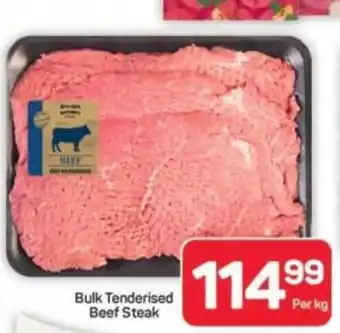Pick n Pay Hypermarket Bulk Tenderised Beef Steak offer