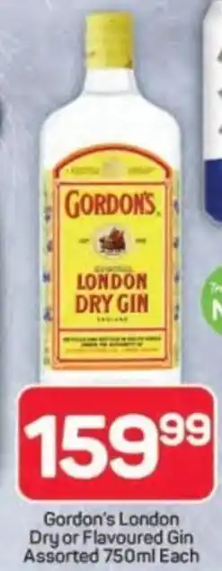 Pick n Pay Hypermarket Gordon's London Dry or Flavoured Gin Assorted offer