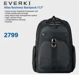 Incredible Connection Everki Atlas Business Backpack offer