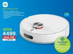 Incredible Connection Xiaomi Robot Vacuum S40 offer