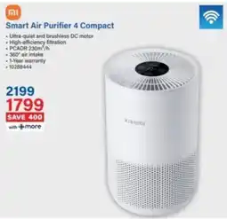 Incredible Connection Xiaomi Smart Air Purifier 4 Compact offer