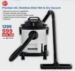 Incredible Connection Hoover Proclean Stainless Steel Wet & Dry Vacuum offer