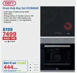 Incredible Connection Defy Oven Hob Box Set offer