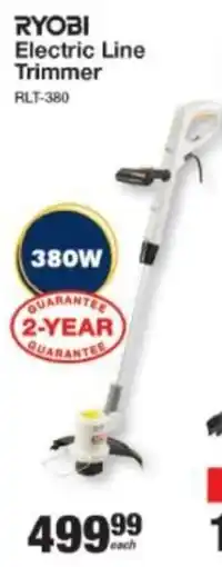 Mica Ryobi Electric Line Trimmer offer