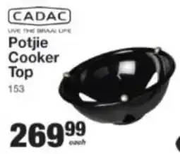Mica Cadac Potjie Cooker Top offer