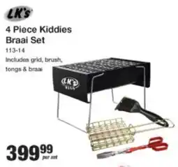 Mica LK's Kiddies Braai Set offer