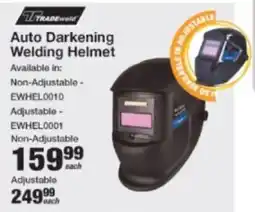 Mica Tradeweld Auto Darkening Welding Helmet offer