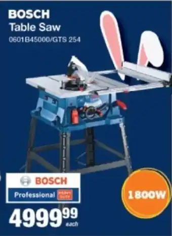 Mica Bosch Table Saw offer