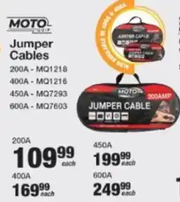 Mica Moto Quip Jumper Cables offer