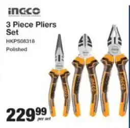 Mica Ingco Pliers Set offer