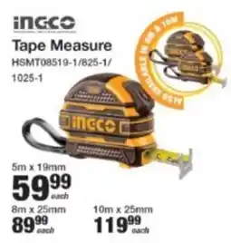 Mica Ingco Tape Measure offer