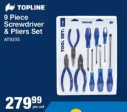 Mica Topline Screwdriver & Pliers Set offer