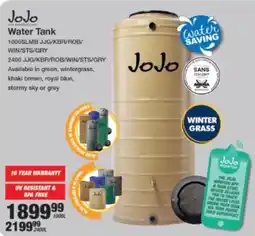 Mica JoJo Water Tank offer