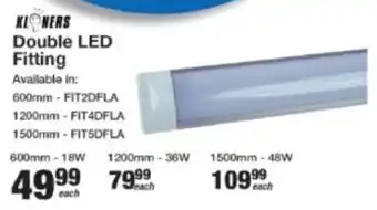 Mica Kloners Double LED Fitting offer