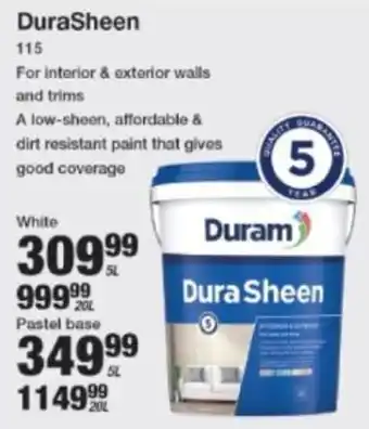 Mica Duram DuraSheen offer