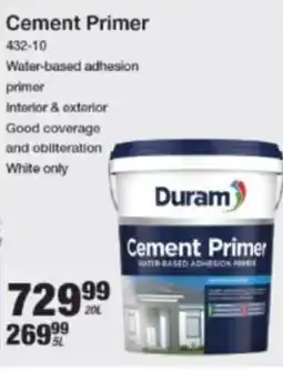 Mica Cement Primer offer