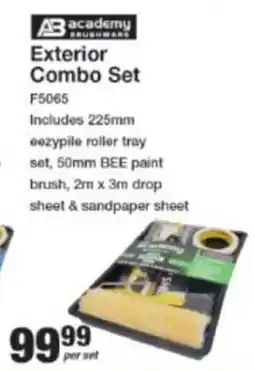Mica Academy Brushware Exterior Combo Set offer