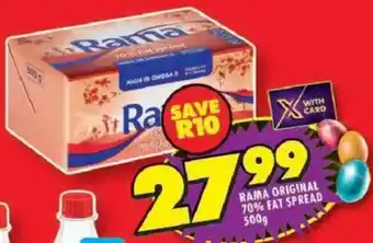 Shoprite Rama original 70% fat spread offer