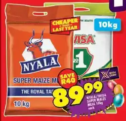 Shoprite Nyala/ iwisa super maize meal offer